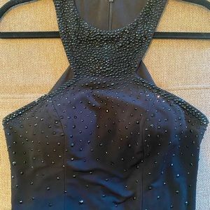 JOVANI BLACKED PROM DRESS